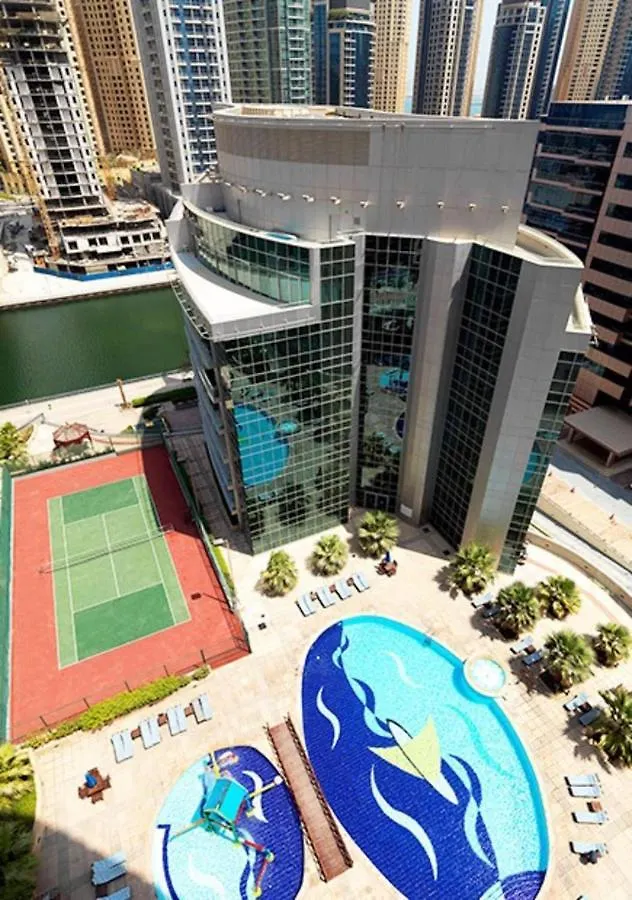 Lägenhet Delightful 2Br In Damac Waves - 10 Min Walk2Beach Dubai
